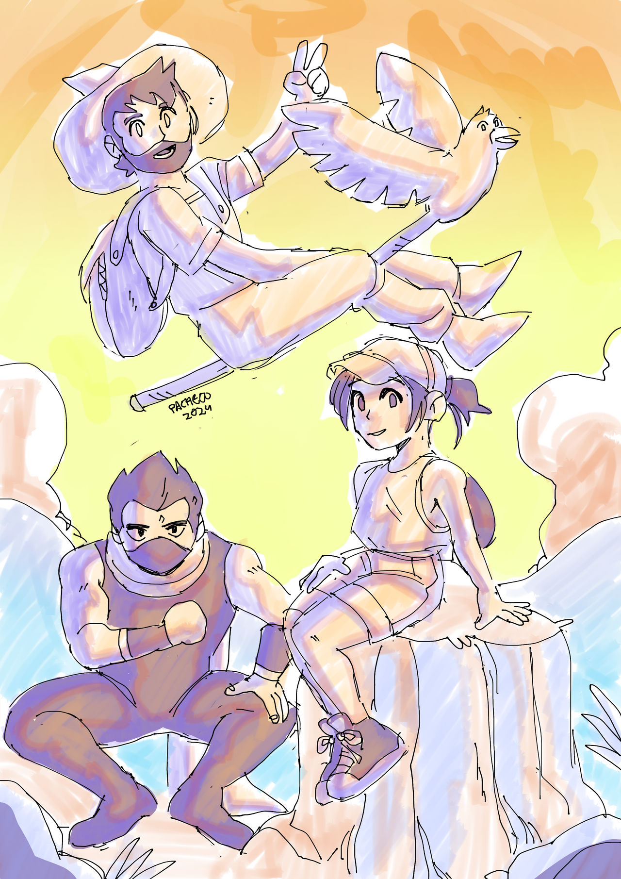 Webcomics Deviantart Characters for a webcomic by pachecronico on DeviantArt