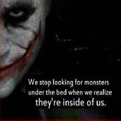 You are the monster.