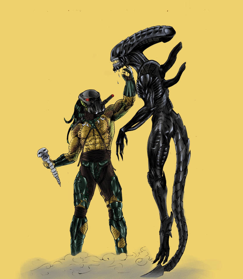 Predator Vs Alien Text Predator Vs Alien by Vennom2003 on DeviantArt