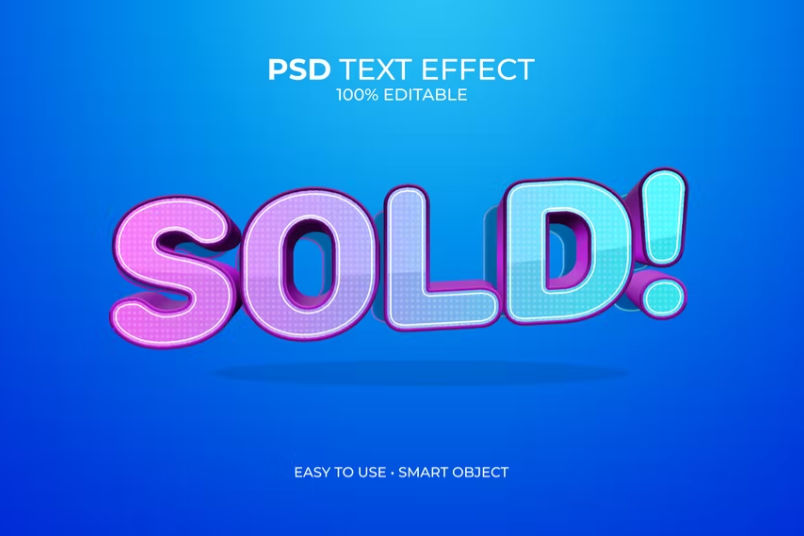 Sold Text Effect by JocastaSusan on DeviantArt