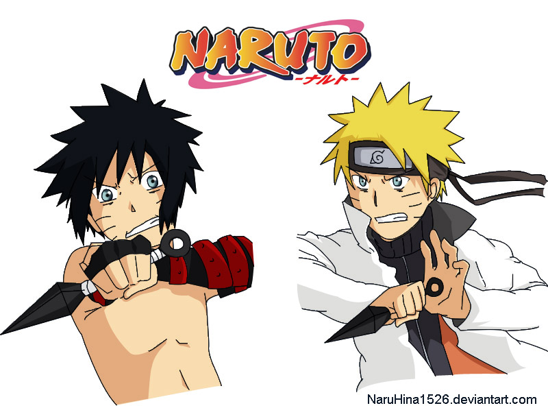 .:. Menma and Naruto .:. by NaruHina1526