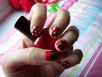 Mickey Mouse Nails