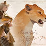 OPEN ADOPTABLE AUCTION I FELINES #8 LIONESS