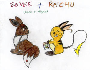Eevee + Raichu