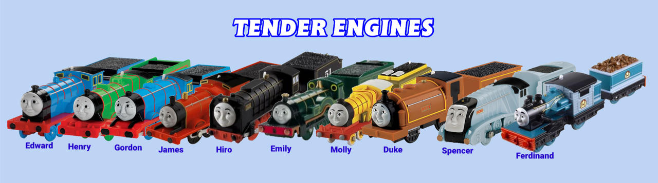 TrackMaster Tender Engines by CARLOSDEVIANTBOI on DeviantArt