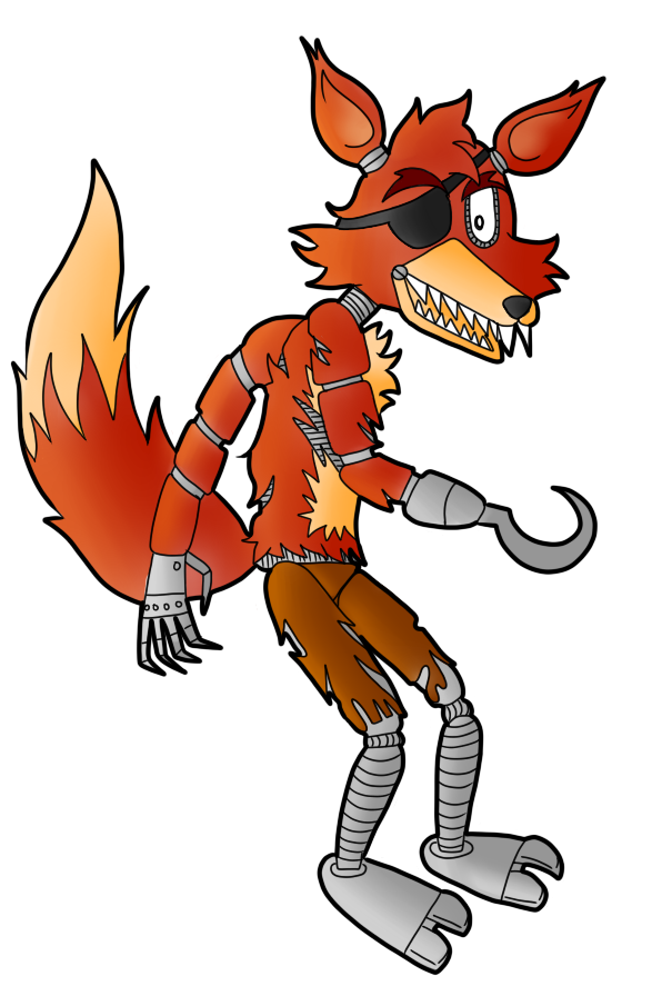 Foxy Fnaf, foxy The Pirate, foxy, Scholarship, FNaF, Carnivores, Giant  panda, Chibi, digital Art, Fan art