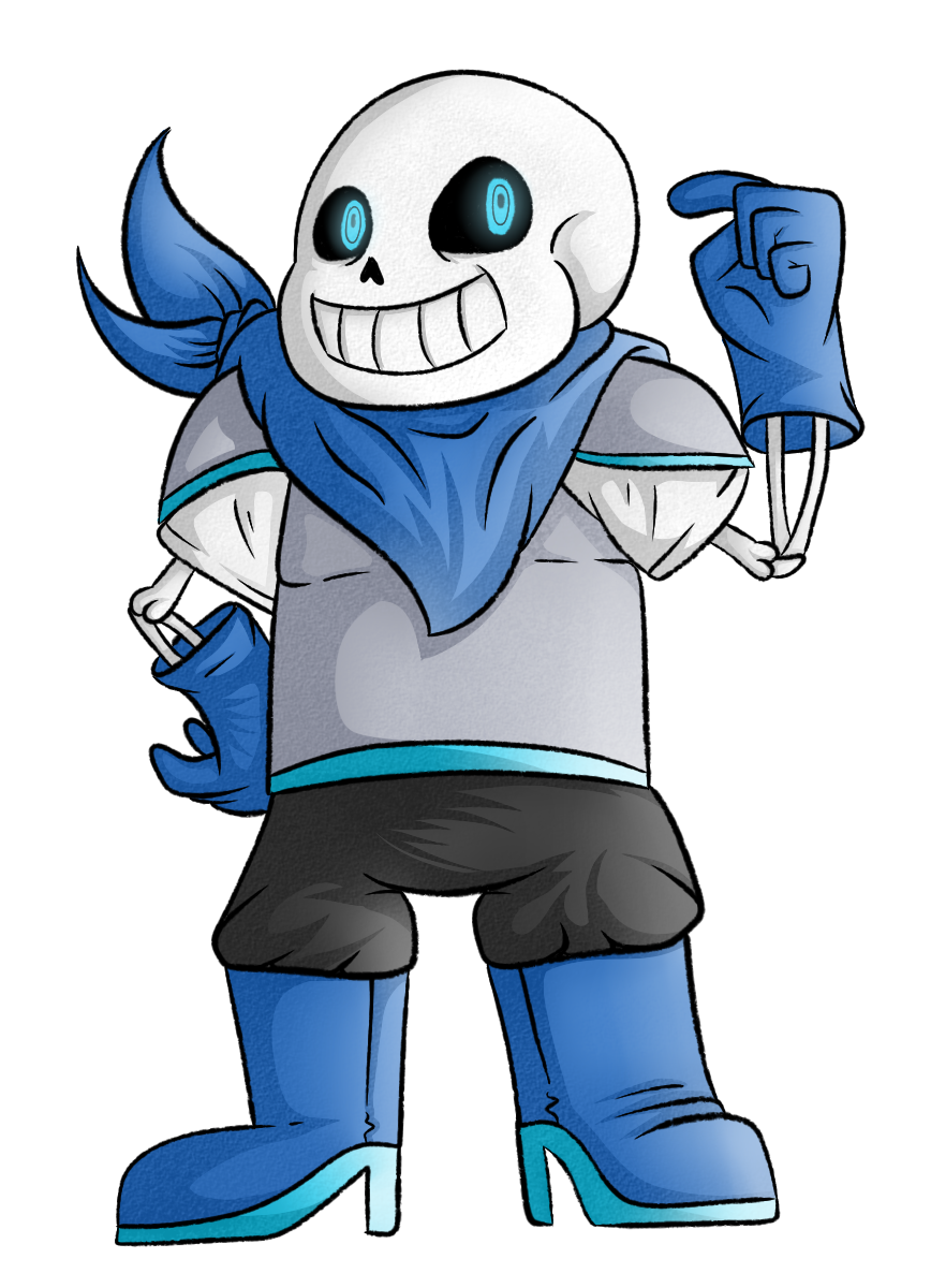 Underswap Sans Undertale Fan Art Render By Chrono The Hedgehog On Deviantart