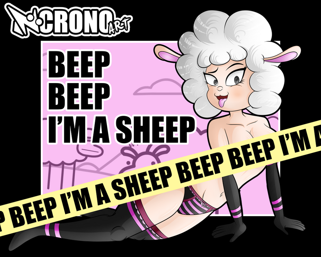 Beep Im A Sheep 18 Fan Art CENSORED By Chrono The Hedgehog.