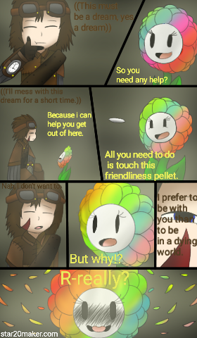 Undertime comic 3: A dream?