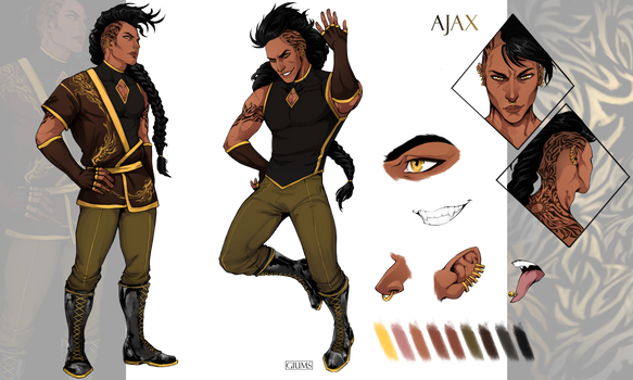 [ CUSTOM - REF SHEET] For XxNiqueoxX - AJAX