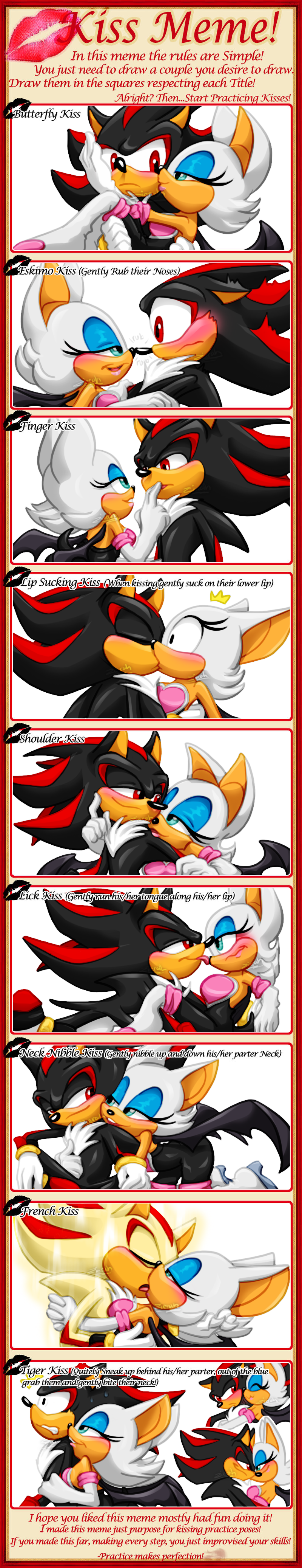 SHADOUGE KISS SONIC X by Fairloke on DeviantArt