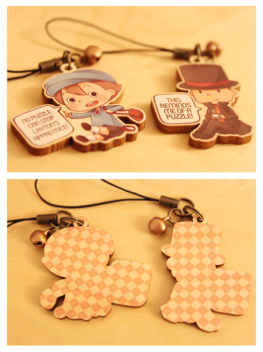 Charms: Professor Layton