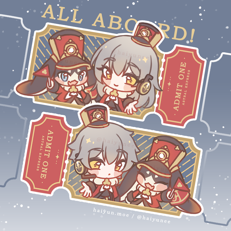 Astral Express Pattern HSR: All Aboard the Astral Express! by haiyun on DeviantArt