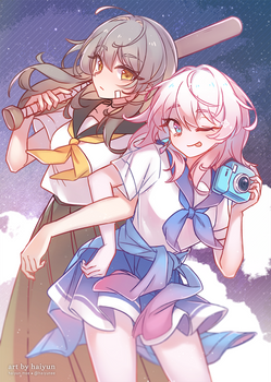 HSR: Schoolgirls in Space!