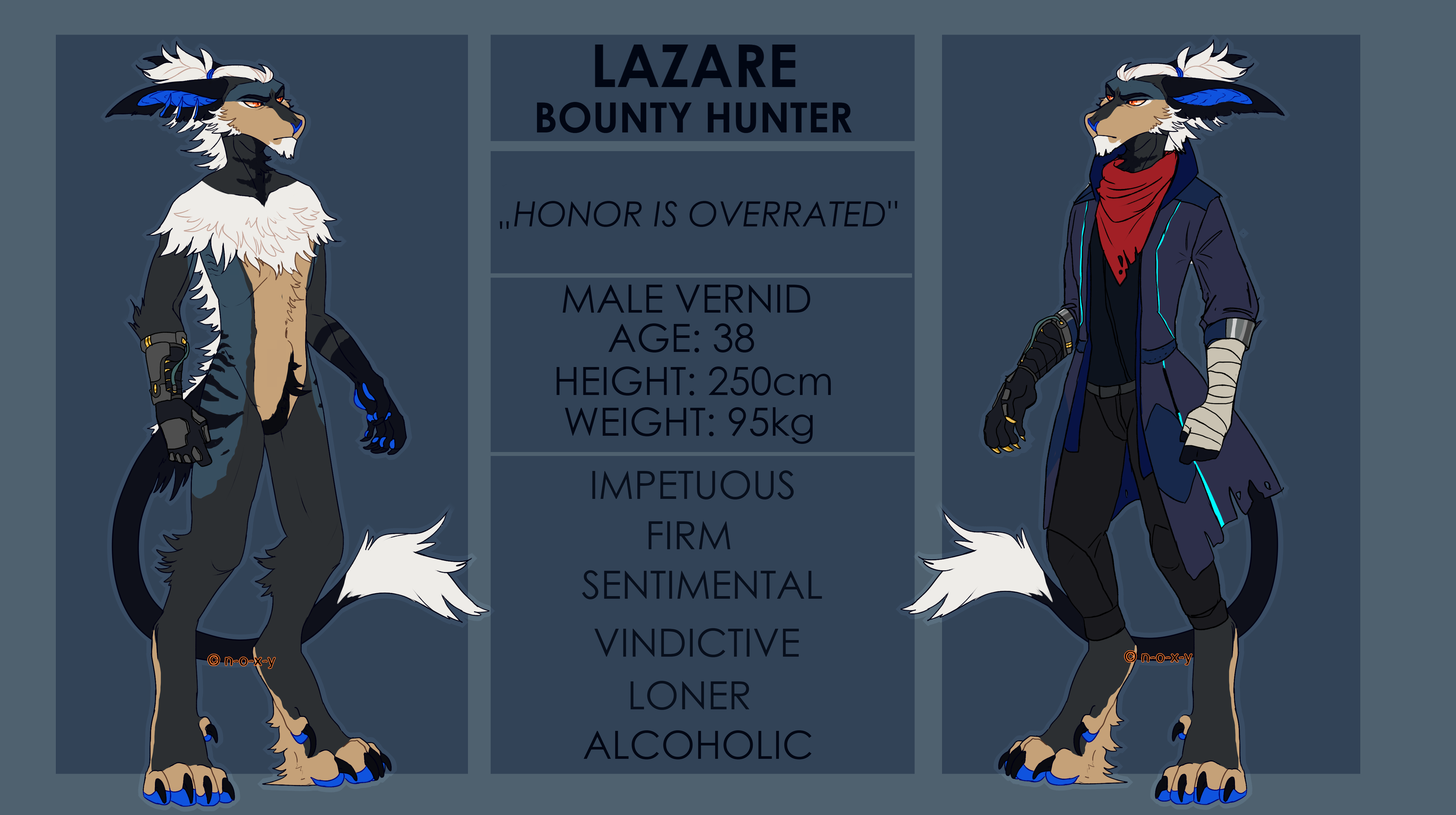 LAZARE reference sheet