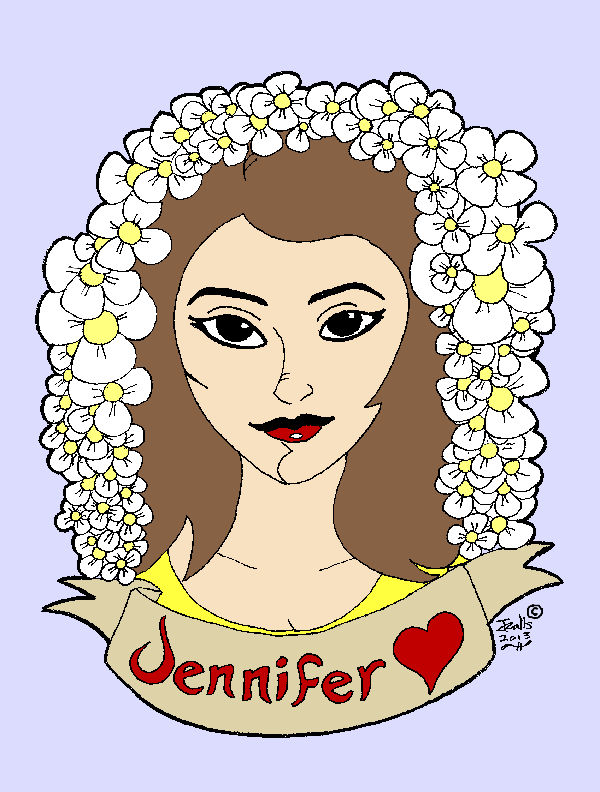Java Artist Jennifer Jennifer (in Color) by jmralls2001 on DeviantArt