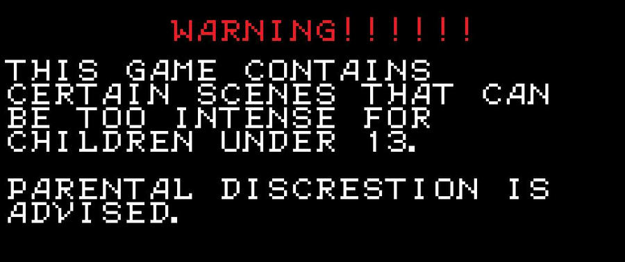 Bionic Commando Warning Screen by BuddyBoy600 on DeviantArt