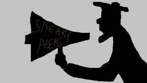 Sneaky Peeks logo (drawn)
