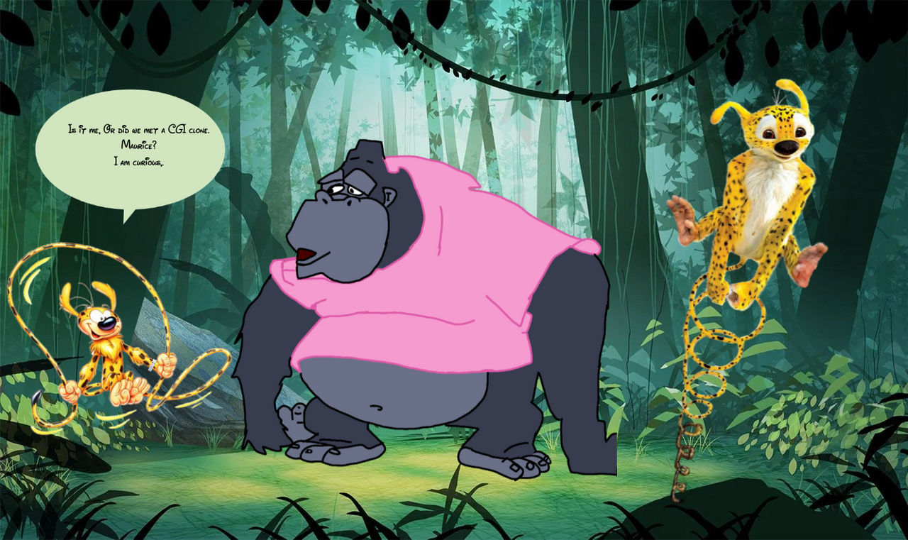 Disney Marsupilami meets Live Action Marsupilami? by BuddyBoy600 on ...