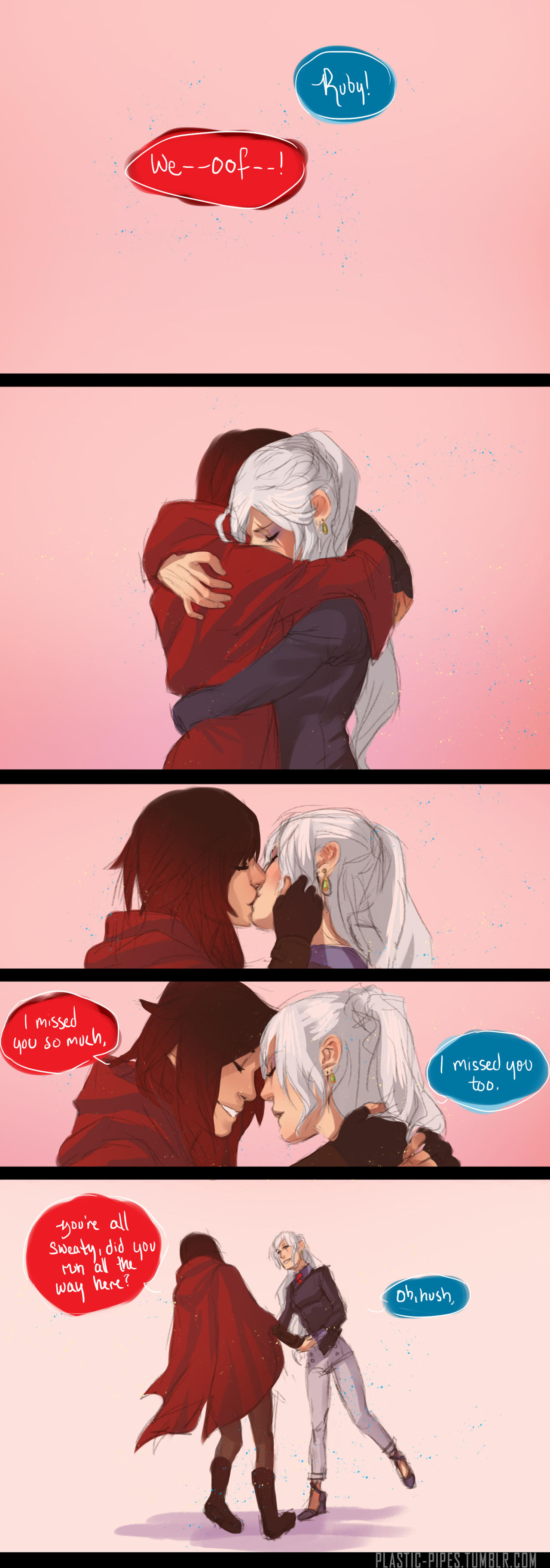 Short White Rose Comic