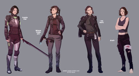 Alex Danvers Alternate Outfits