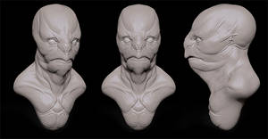 Alien Bust