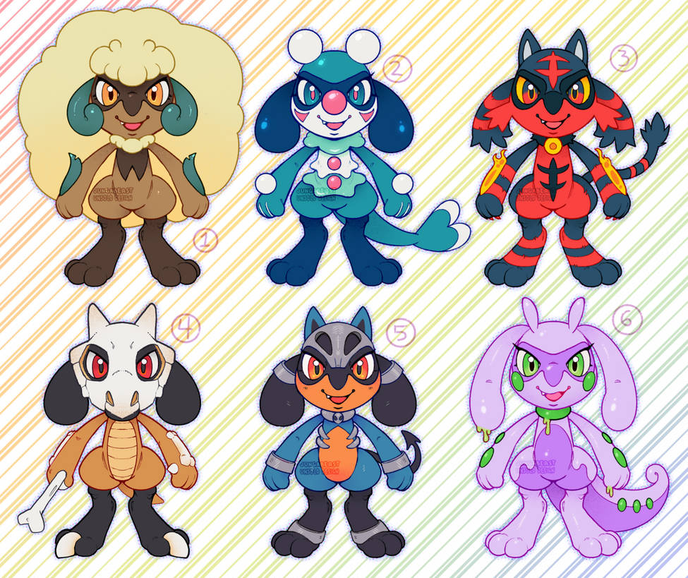 Riolu Pokefusion Adopts by JungaBeast on DeviantArt