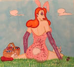 Jessica Rabbit Easter 4 by JokerHarley2345