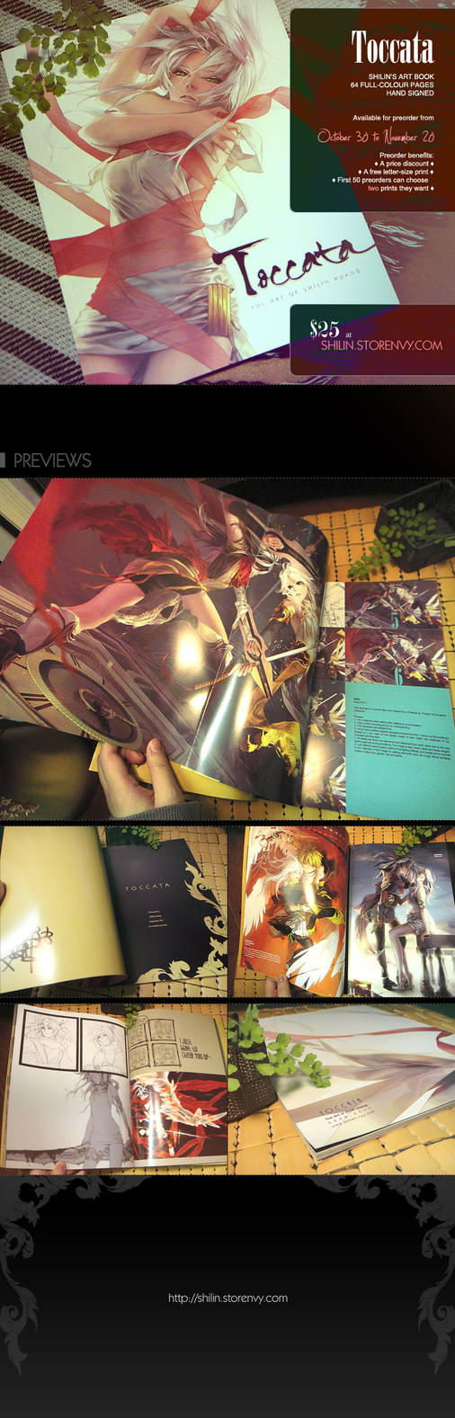 Toccata: Shilin's art book by shilin