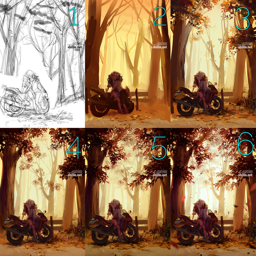 Autumn process by shilin Autumn process by shilin