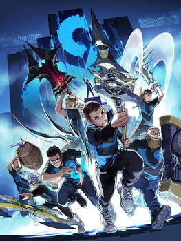 Cloud 9 2019 worlds poster