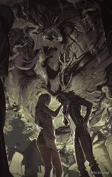 Amongst Us book 1 interior cover by shilin on DeviantArt