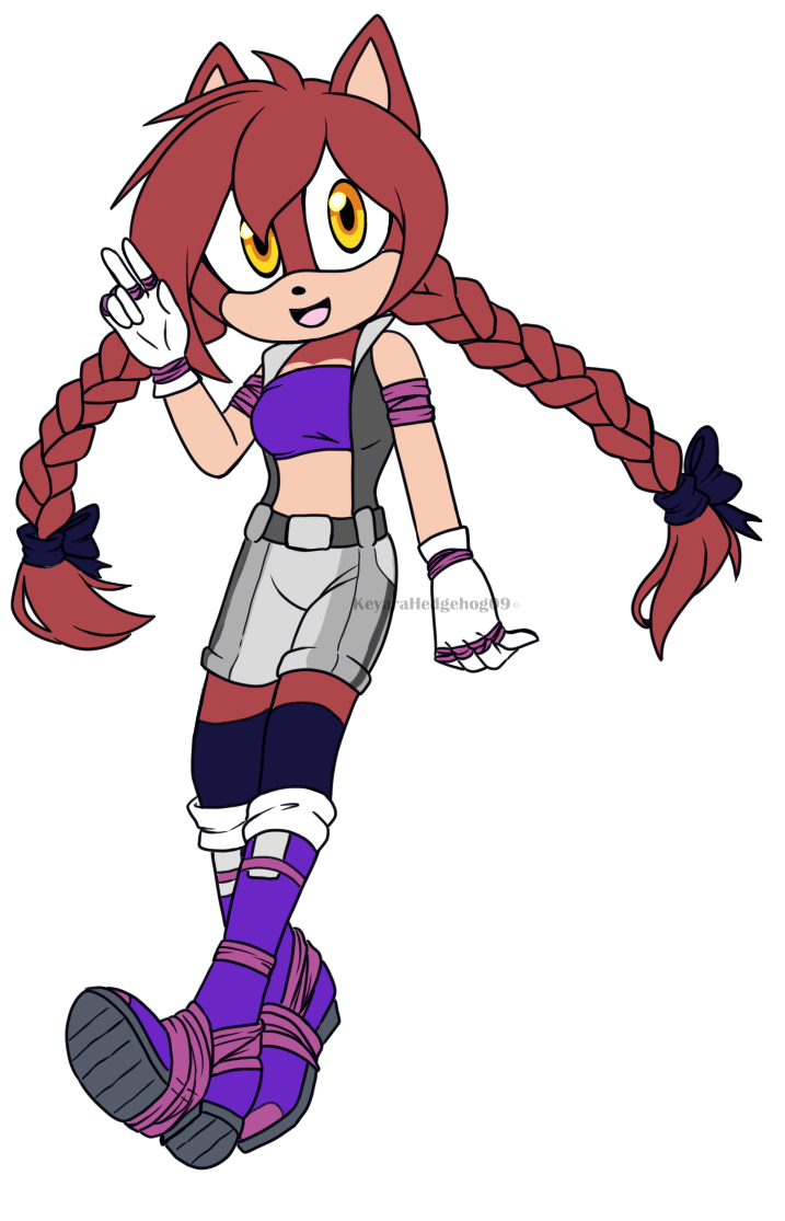 Keyara over the years: BOOM influence by LynxyFluffyBuns on DeviantArt