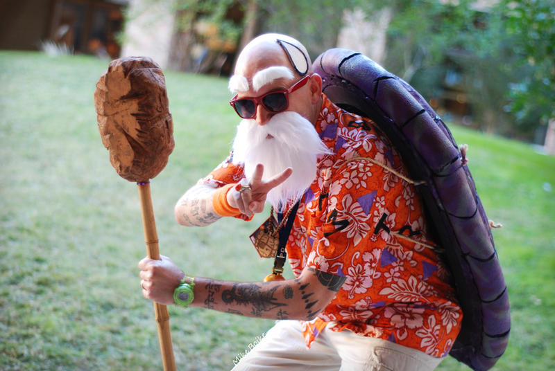 Master Roshi Using Hat Master Roshi by BOiKEM on DeviantArt
