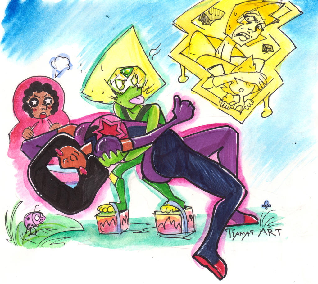 Stevenbomb with Peridot and YD