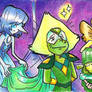 Peridot and her pearls