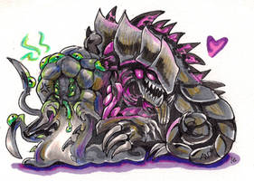 Starcraft: Abathur and Dehaka