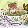 Green tea bath