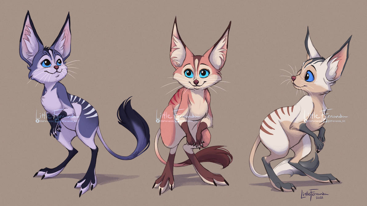 ARK Jerboa Sketches by TennoTulia on DeviantArt