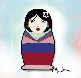 Russian Doll Princesses -Mulan