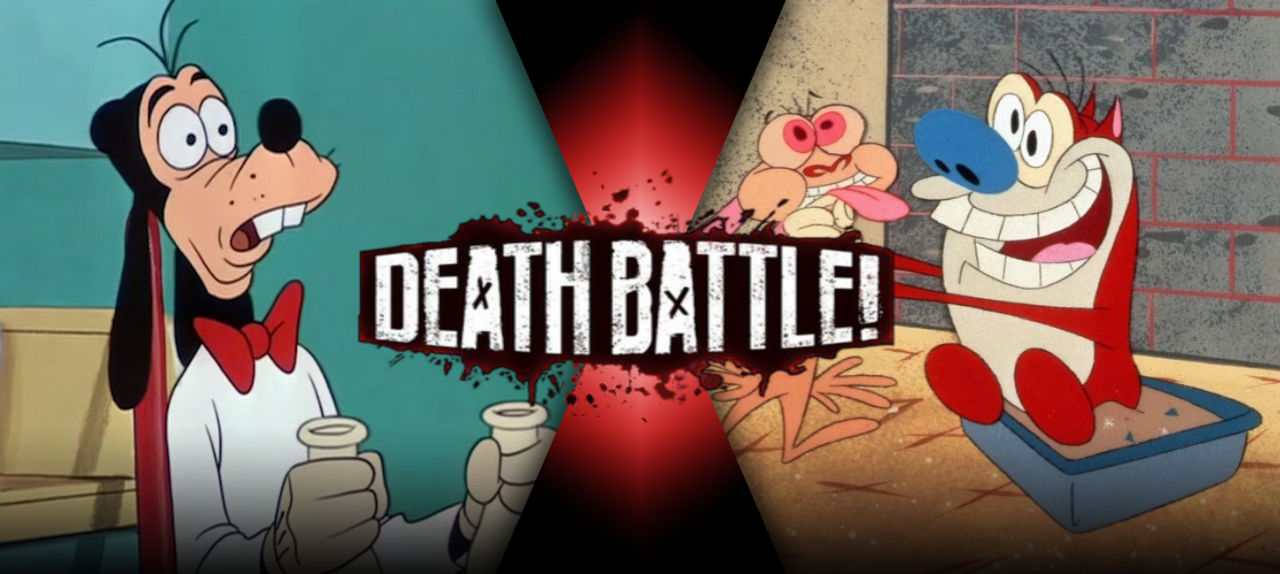 Goofy vs Stimpy by BLA5T3R on DeviantArt