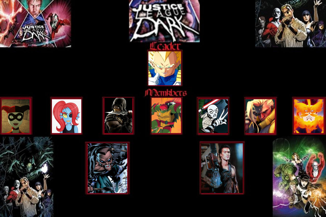 Archverse Archverse Justice League Dark by BLA5T3R on DeviantArt