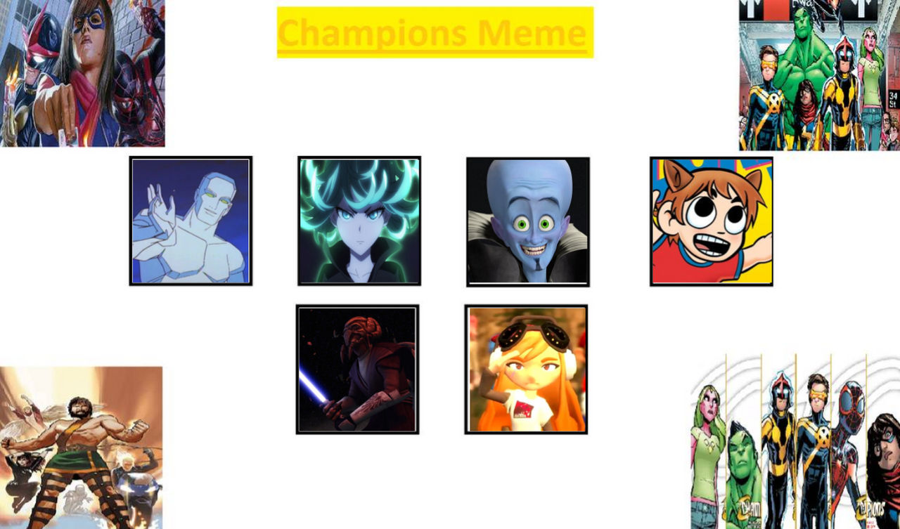 Archverse Archverse champions by BLA5T3R on DeviantArt