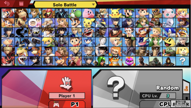 Ssbu Roster Expanded SSBU roster with my top choices by BLA5T3R on DeviantArt
