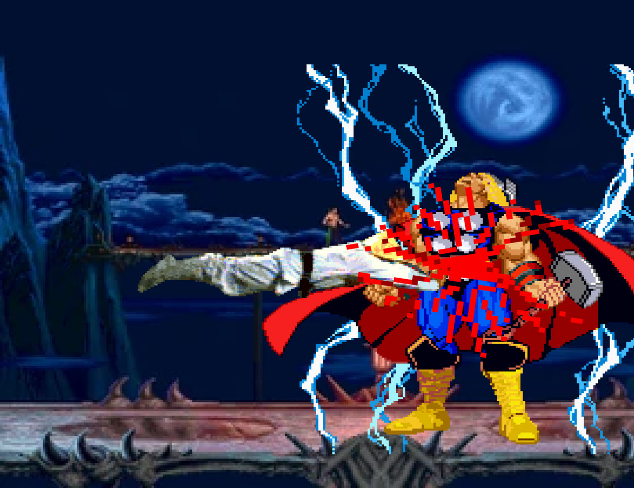 Thor Raiden Thor vs Raiden alternate ending by BLA5T3R on DeviantArt