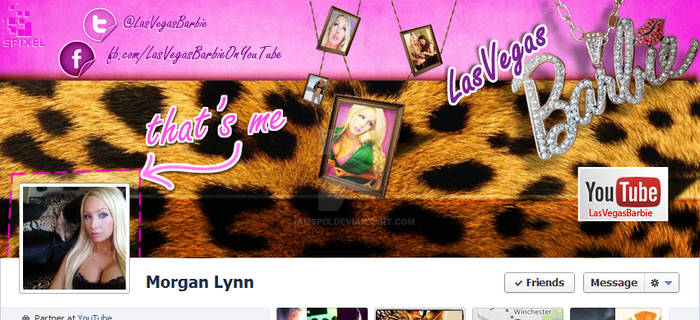 Las Vegas Barbie Facebook Cover Photo