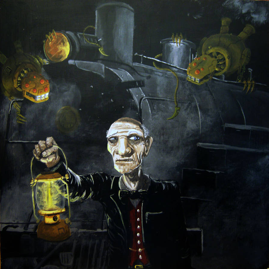 The Creepers 2 x 2 ft acrylic (sold) by CharlesVitic The Creepers 2 x 2 ft acrylic (sold) by CharlesVitic
