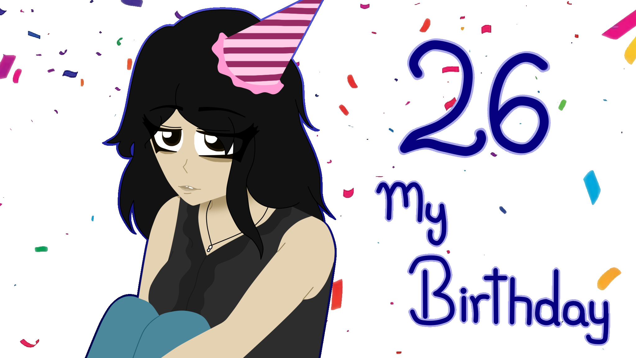 Today is my 26th birthday by Blue1099 on DeviantArt