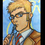 Sketch Card: Doctor Who Cosplay