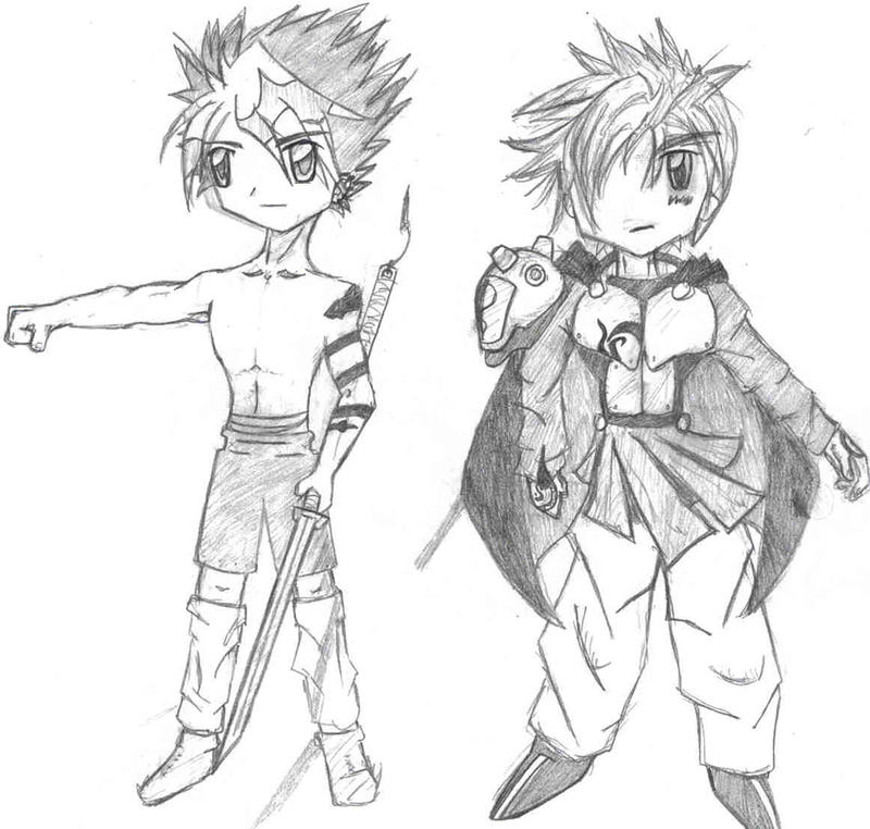 Rivals Drawing Example Rivals by wildcat09dbz on DeviantArt